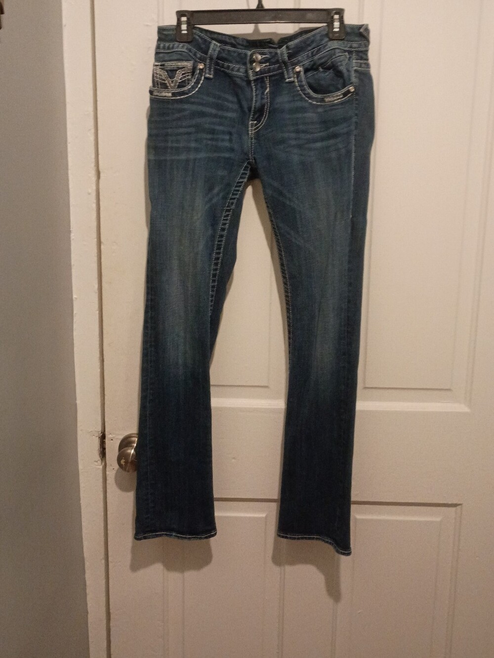 Vigoss Dark Blue Boot-Cut Jeans